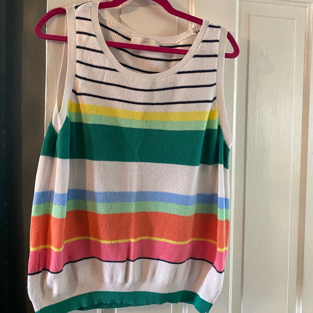 Loft sleeveless sweater
